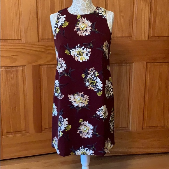 NWOT LOFT Petite Floral Dress - Picture 5 of 6